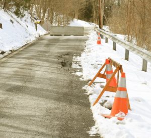 Slip closes White Avenue to through traffic